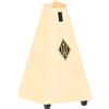 Wittner Metronomo Taktell forma piramidale Sistema Maelzel Serie 800 - Custodia in legno massello - Senza campana - Acero naturale opaco - Non richiede batterie - Made in Germany