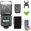 Godox TT520III Flash per fotocamera, tempo di riciclo di 1,8 secondi, 400 flash a piena potenza, ricevitore e trasmettitore RT integrati per Canon Nikon Panasonic Olympus Pentax, ecc. (NO TTL)