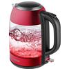 CONCEPT Hausgeräte RK4081 - Bollitore in vetro con filtro, capacità 1,7 l, design esclusivo, 2200, acciaio INOX, 1,7 litri