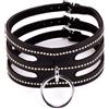 Devil Sticks Designer Traingo Collar Calf Softy Leather Black