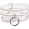 Devil Sticks Designer Traingo Collar Calf Softy Leather White