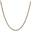 MAMI Srl Collana Verame' Lea oro con maglia piatta, bigiotteria