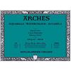 Arches Blocco Per Acquerello Incollato 4 Lati (10 Fogli) - Grana Fina - 640 G/Mq - 26X36 cm