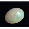 1.35 CT Naturale Etiope Opale di Fuoco Color Latte Bianco Gioco Cabo Certificato