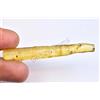 14.80 CT Naturale Tanzania Ambra Fossil Insetto Inclusione FACET Certificato