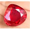 Naturale Sangue Rosso Rubino 30.60 KT Pera Mozambico Certificato Grande Loose