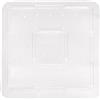 Kleine Wolke Inserto doccia in PVC, bianco neve, 55 x 55 cm