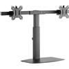 RICOO Supporto monitor scrivania TS4111 Girevole Inclinabile Schermi 17-27 (43-69 cm) Braccio schermo PC Staffa universale VESA 75 x 75 100 x 100