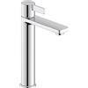 Duravit D-Neo Rubinetto bagno lavabo, Taglia L (altezza bocca 206 mm), Miscelatore lavabo bagno senza saltarello, cromo