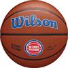 Wilson Pallone da Basket NBA Team Alliance, Con Superficie Pure Feel e Tecnologia Dual Depth, Con Maggiore Stabilità Aerea, Colore: Marrone, Taglia: 7