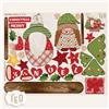 Pannolenci stampato Gnomi Noel
