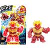 Heroes of Goo Jit Zu Deep GOO Sea Heroes Pack with Blazagon Super Stretchy and Stretch Action Figure con speciale riempimento di muco e funzione di spruzzo d'acqua