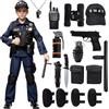 Spooktacular Creations Police SWAT Costume for Kids Halloween Cosplay, S.W.A.T. Police Officer (Medium (8-10 yrs))