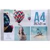 Exacompta - Rif. 65658D - 1 box da parete A4 orizzontale - dimensioni 38 x 337 x 213 mm - 1 scomparto - profondità 26 mm - consegnato montato - colore cristallo