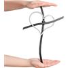 Imerance Wall Cross, Love Metal Silver 12 Inch cross, Living Room Bedroom, Wedding Cross Decoration
