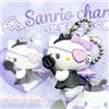 Bandai Sanrio Hello Kitty Mascotte Charm Little Devil Swing Portachiavi Bandai Gacha...