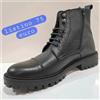 Made in Italy STIVALI UOMO PELLE militari SCARPE SCARPONCINI ANFIBI 39 A 45