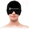 SURGICALMED Cappello per Emicrania - Cappello in Gel per Freddo o Caldo 20 x 19 cm - Cappello Mal di Testa - Ghiaccio - Sollievo da Emicrania - Migraine Relief Cap - Ghiaccio gel, Riutilizzabile e Facile da Usare