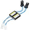 Riloer 12V LED Warning Canceller Decoder 501 T10 W5W NO Canbus Compatibile con OCB Error Load Cancel