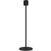Cooee Design - Portacandela in Acciaio Inox, 9 cm, Colore: Nero
