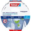 Tesa Te77745-00001-00 Nastro Biadesivo per Fissaggio su Piastrelle e Metallo Tesa Powerbond Resistente all'Umidità, 5M X 19 mm, Bianco