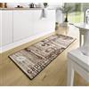 HANSE Home - Passatoia in Poliammide, Marrone, 67 x 180 x 0.8 cm