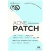 Luna Essentials Patch Brufoli Viso con Tea Tree & Acido Salicilico - 108 Cerotti idrocolloidali Invisibili 2 Dimensioni - Pimple Patch K-Beauty