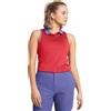 UNDER ARMOUR PLAYOFF JACQUARD SLEEVELESS POLO Golf Donna Smanicata