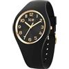 ICE-WATCH - ICE champagne Black - Orologio nero da Donna con Cinturino in silicone - 025257 (Small 37)