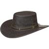 Barmah Hats Barmah Squashy Crackle Canguro Cappello Outdoor Arrotolabile M (56-57 cm) - Marrone