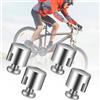 XFSRG 4 Pezzi Magnete a Raggi Magnetici Biciclette Tachimetro Magnete Raggi Ruote Universale per Misurare la Distanza di velocità