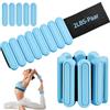 Chumix 2 Pezzi Peso del Polso Regolabile (0,45 kg/0,9 kg Ciascuno), Peso Della Caviglia con Pesi Indossabili e Velcro, Polsiere Pesi per Pilates, Yoga, Danza, Aerobica, Polsi e Caviglie