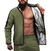 RDX Tuta Sauna Dimagrante Uomo Donna, Reach Oeko Tex 100 Certificato, Tuta per Sudare Tute Tuta Termica, Tute Sportive Sudorazione Sport Fitness Boxe MMA Palestra Yoga Allenamento Top Pantaloni Set