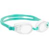 Cressi Bliss Swim Goggles White/Aqua Green - Occhialini Classici e Facili da Usare Perfetti per Nuotatori di Tutti i Livelli, Bianco/Verde Acqua, Taglia Unica