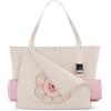 Gonex Borsa per Tappetino Yoga, Yoga con Tasche Multiple per Donne e Uomini, Pilates Mat Bag in Tela Resistente all'Acqua con Cerniera per Allenamento