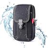 FLZONHUT Porta Cellulare Da Cintura,Marsupio Tattico,Sportivo da Uomo,Multifunzionale Borsello da Cintura Mobile Custodia Verticale con Clip per Cellulare,Campeggio,Escursionismo,Ciclismo