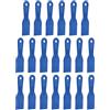 sourcing map 20 raschietti per stucco, larghezza 5,1 cm, in plastica flessibile, per stucco e vernice, per nastrare cartongesso, spalmare, dipingere, graffiare, blu
