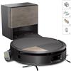 iRobot Roomba Max 706 Combo+Stazione AutoWash, Robot Aspirapolvere Lavapavimenti, ProLiDAR, PowerSpin Roller Mop,SmartScrub,Riconoscimento Oggetti AI,Pulizia Predittiva, Controllo Vocale e App, Nero