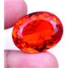 Naturale Arancione Welo Opale 50.00 CT Ovale Certificato Non Scaldato Australian
