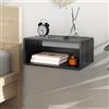 WDSHIYI Comodino galleggiante in legno di quercia, supporto da parete, elegante e minimalista, da appendere al comodino o al telefono, per camera da letto, soggiorno, ufficio, decorazione per la casa,