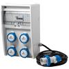 FANTON SPA 74320 Quadro Ulisse dim. 250 x 403 x 177 mm con cavo 4 m. 3G2,5 H07RN-F spina 2P+T 16A 200-250V 6h IP67