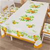 PETTI Artigiani Italiani - Tovaglia Antimacchia Rettangolare Copritavolo Cucina Disegno Frutti Misti 01 X6 Posti (140x180 cm) 100% Made in Italy