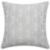 Gardinia Sehlbach Cuscino a cerchi in jacquard, Beige, 45 x 45 cm, Forme grafiche, Effetto lino, Sfoderabile, Modernità, Comfort