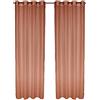 Maison Decor Niger Tenda con Occhielli, Acrilico, Arancione, 140 x 270 cm