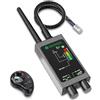 JMDHKK M8000 Verborgen Cameradetector, Bug Detector, Camera Finder, Afluisterapparaat Detector voor Hotels, Reizen, Voertuigen, Kantoren en Openbare Kleedkamers (Grijs)