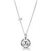 leBebé / Suonamore / ciondolo sonaglino in argento con sagome traforate / collanina argento - SNM015