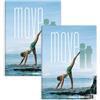 Staufen Move it Yoga - 2 blocchi da 80 fogli ciascuno, righe 28 (quadrettato 5 mm con margini), DIN A4, rilegatura a 4 punti, carta 70 g/m²