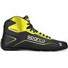 Sparco Scarpe Kart K-Pole Taglia 43 Nero/Flu