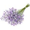 CENCERY 10 Pz Fiori Artificiali Light Purple Gypsophila, Baby Breath per Bouquet di Matrimonio, Decorazioni Fai-da-te e Allestimenti per Feste