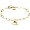 Liebeskind Berlin Bracciale LJ-1402-B-20 IP Gold Amazon Exclusive